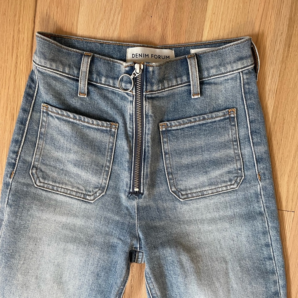 Denim Fourum just peachy straight jeans